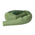 Knitted Cushion XXL Sleepy Croc Pine Green